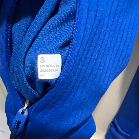 Lululemon Rulu Run Ribbed Half Zip - Picture 4 of 4